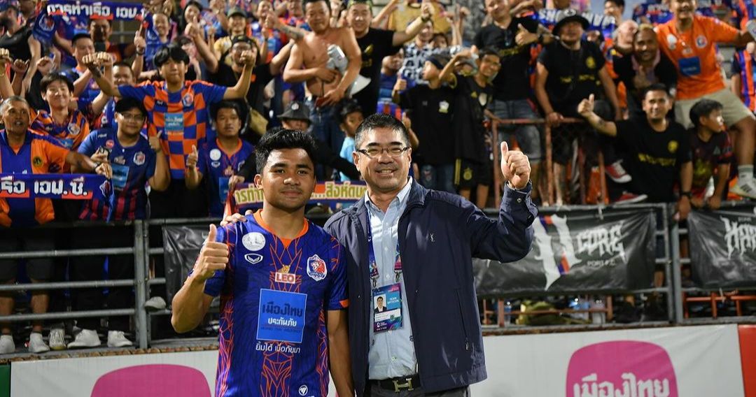 Asnawi Mangkualam melakoni debut bersama Port FC di Thai League 1 2023/2024, Rabu (14/2/2024)/foto: IG Port FC.