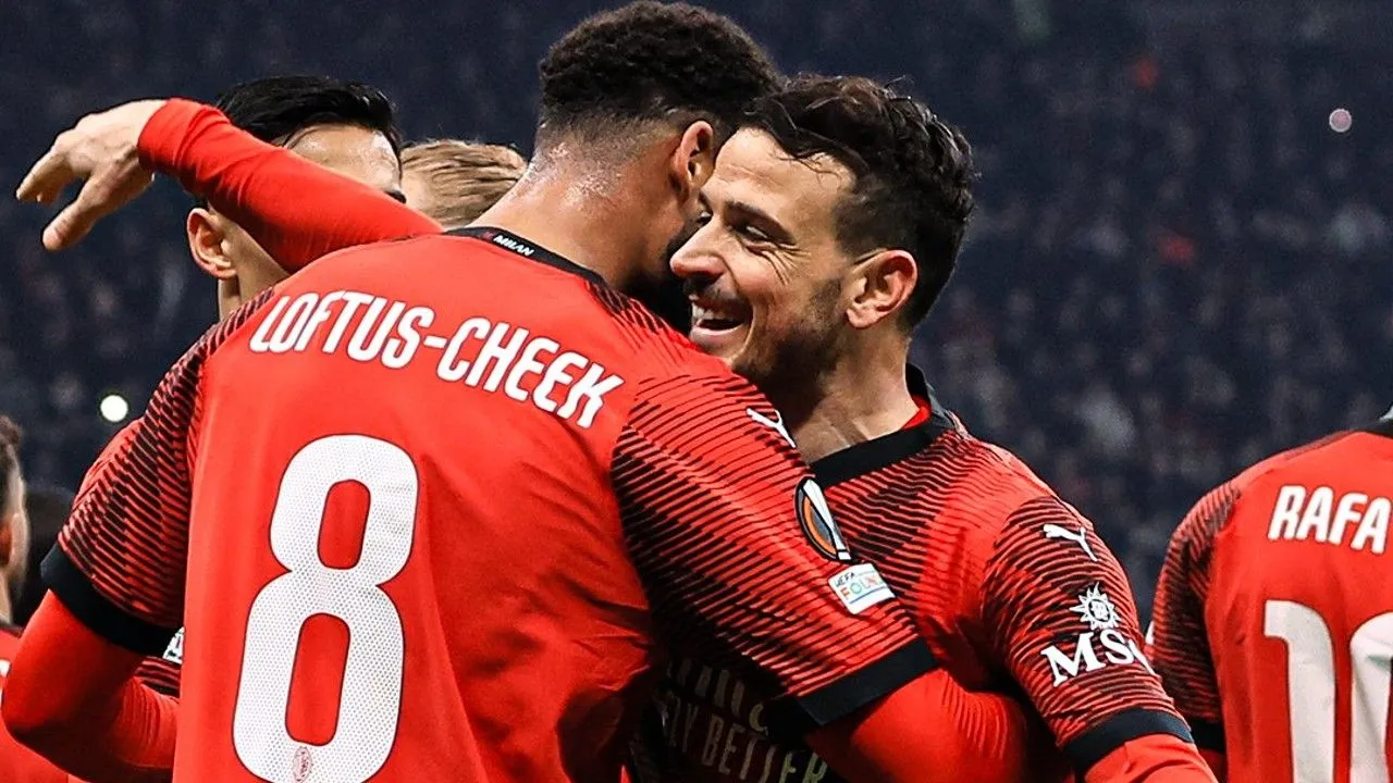 Statistik Liga Europa AC Milan vs Rennes: Ruben Loftus-Cheek Gacor!