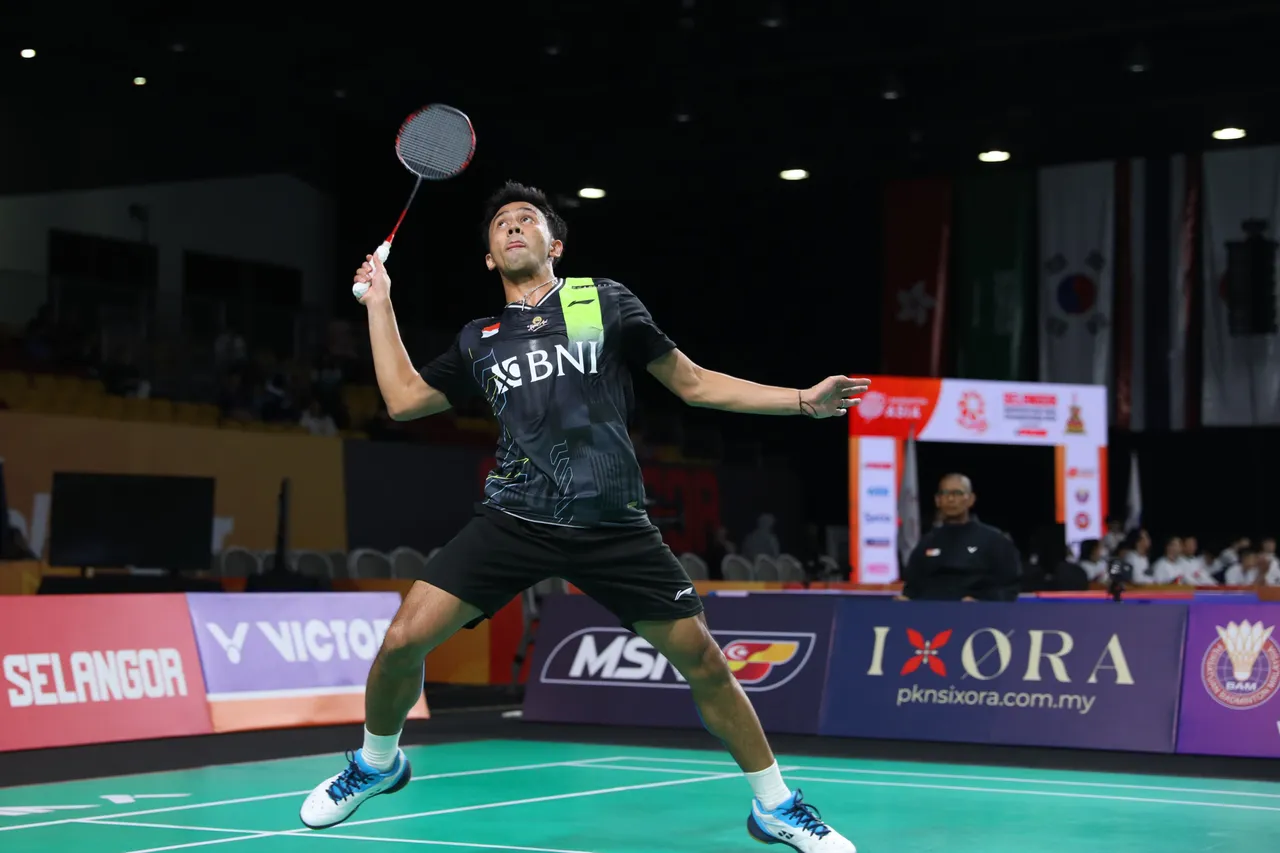 Yohanes Saut Marcellyno Kalah di Laga Penentu Lawan China