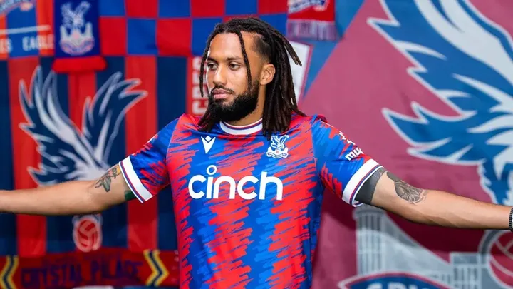 Jairo Riedewald pemain Crystal Palace (sumber: cpfc.com)