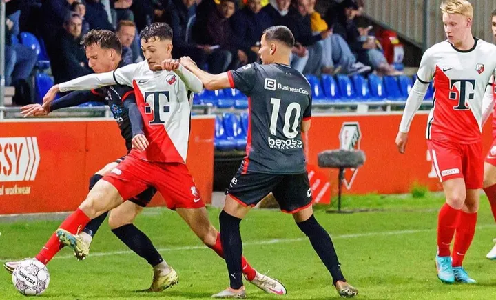 Ivar Jenner bermain untuk Jong Utrecht di Eerste Divisie/foto: IG Ivar Jenner.