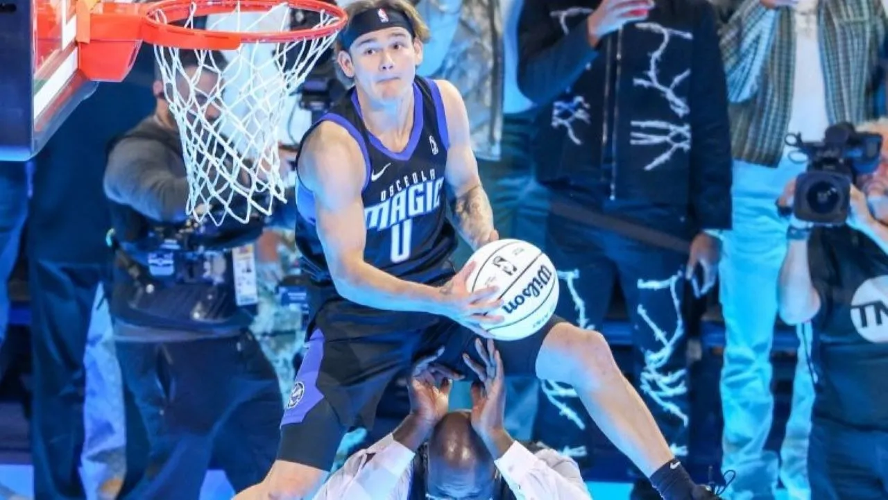 Mac McClung menjadi juara di kontes Slam Dunk NBA All Star 2024/X NBA