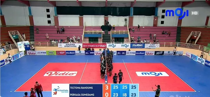 Tectona Bandung vs Perkasa Sumedang (Sumber: Moji)