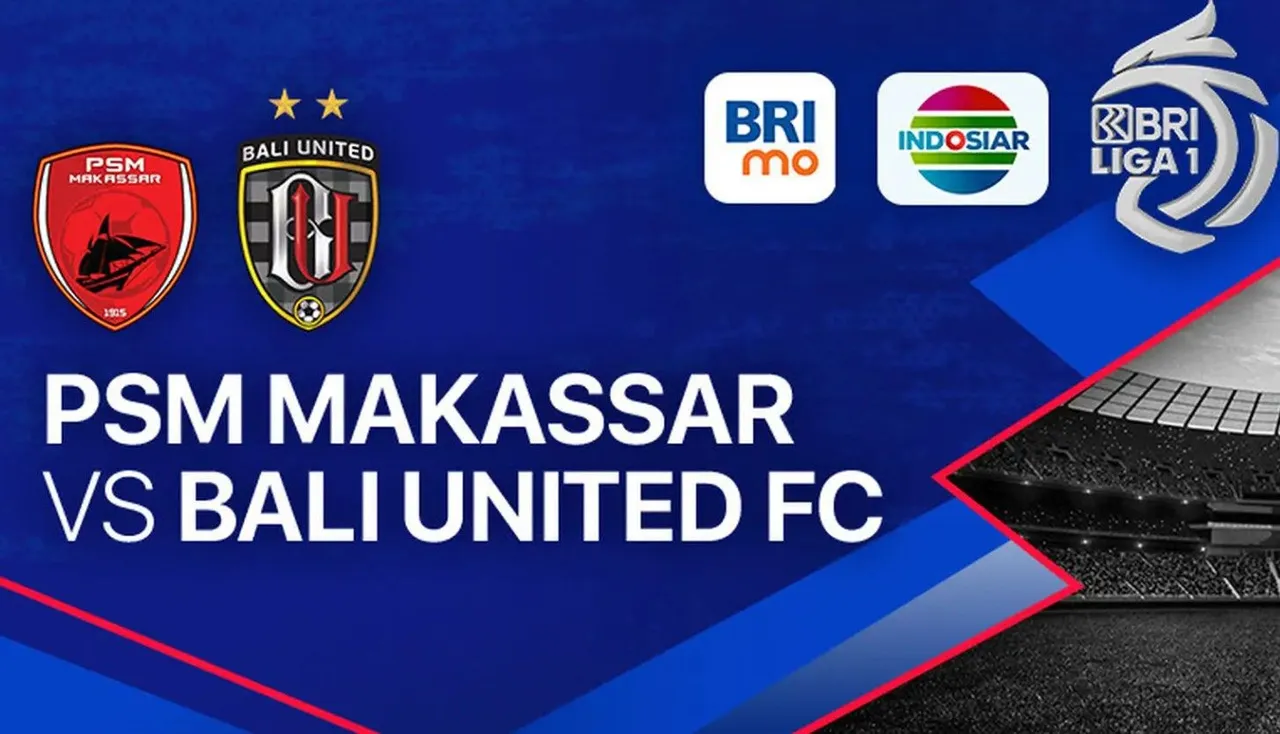 PSM Makassar menjamu Bali United dalam lanjutan Liga 1 2023/2024, Sabtu (24/2/2024).