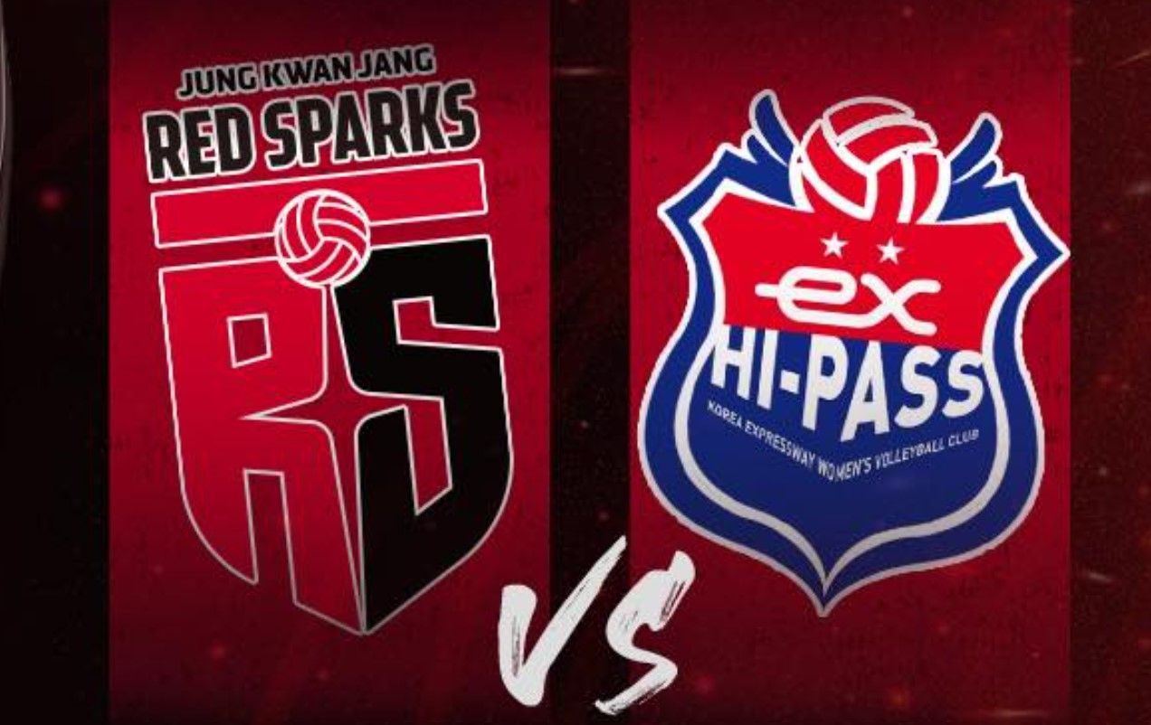 Red Sparks bertemu Hi-Pass dalam lanjutan V-League putaran keenam, Selasa (27/2/2024).