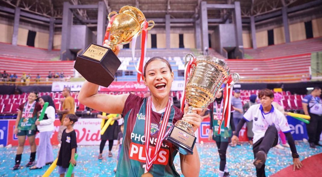 Profil Dhea Cahya Pitaloka kapten Petrokimia Volleyball Academy di Nusantara Cup 2024/foto: IG Dhea Cahya Pitaloka.