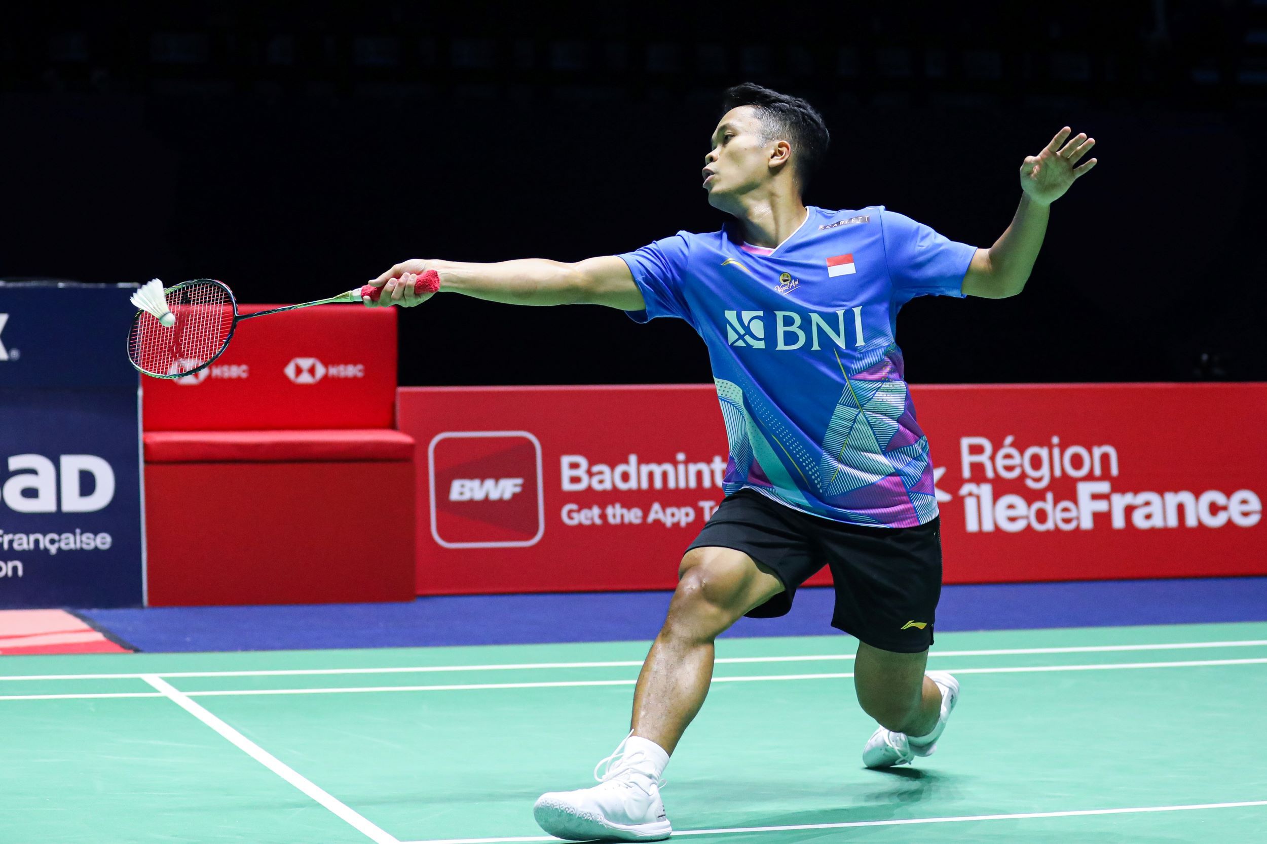 Anthony Sinisuka Ginting Pecah Telur Lawan Weng Hong Yang