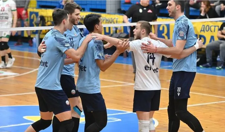 SKV Montana lolos playoff liga voli Bulgaria atau SuperLiga 2023/2024/foto: IG SKV Montana.