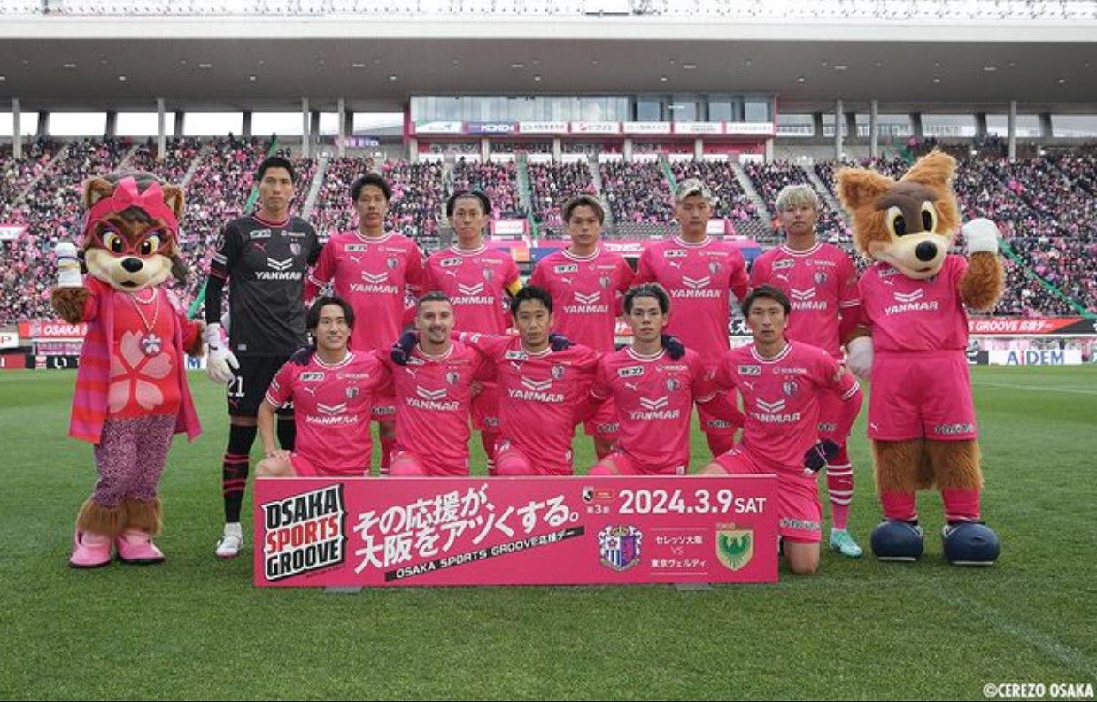 Skuad Cerezo Osaka untuk J1 League/foto: IG Cerezo Osaka.