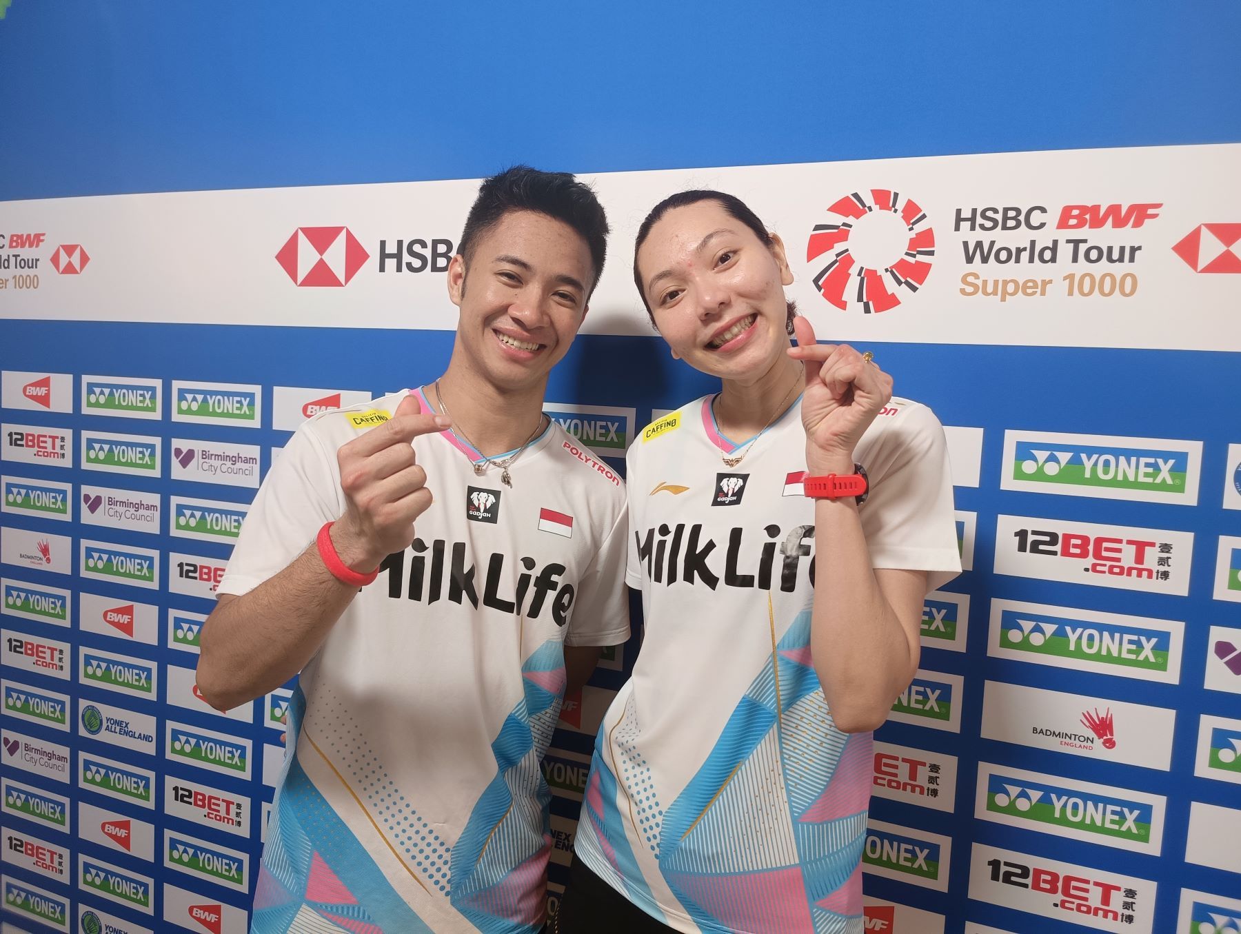 Dejan Ferdinansyah/Gloria Emanuelle Widjaja Tumbang di Perempatfinal All England 2024