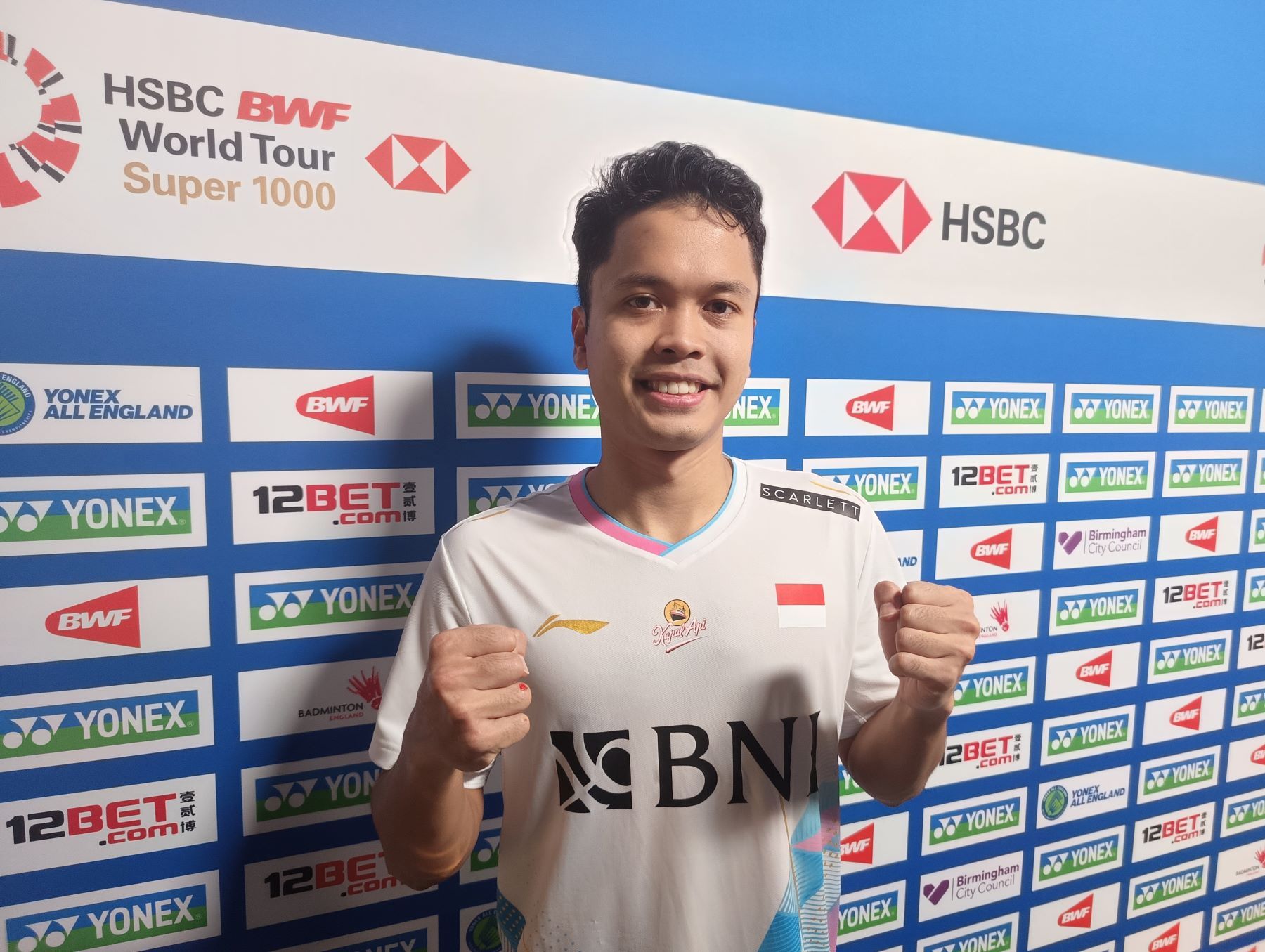 Anthony Sinisuka Ginting Lolos ke Final All England 2024