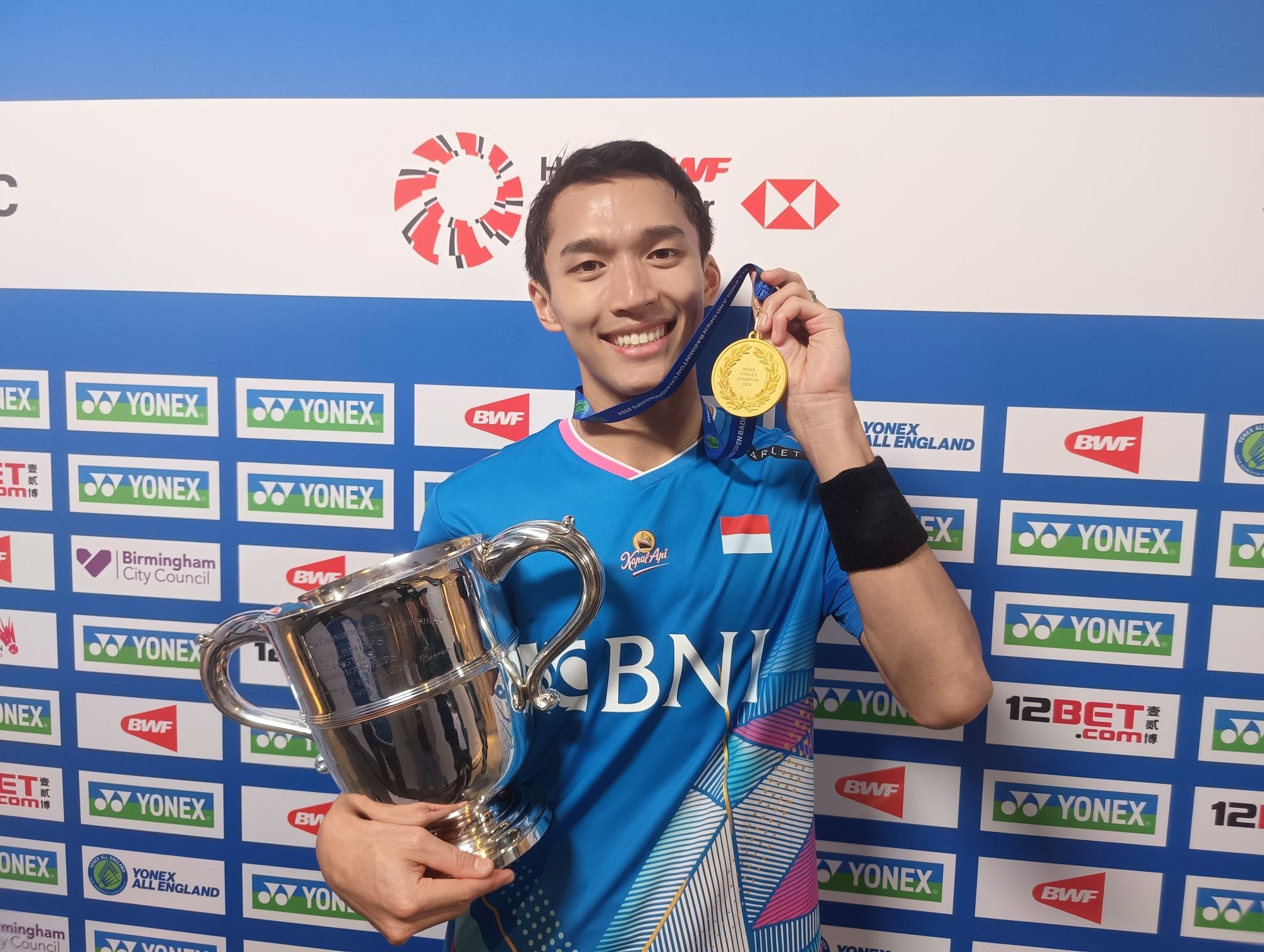 Jonatan Christie Juara All England 2024