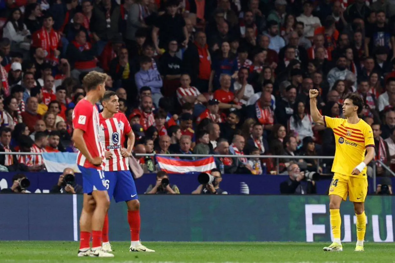 Momen Joao Felix Bobol Gawang Atletico Madrid di Metropolitano