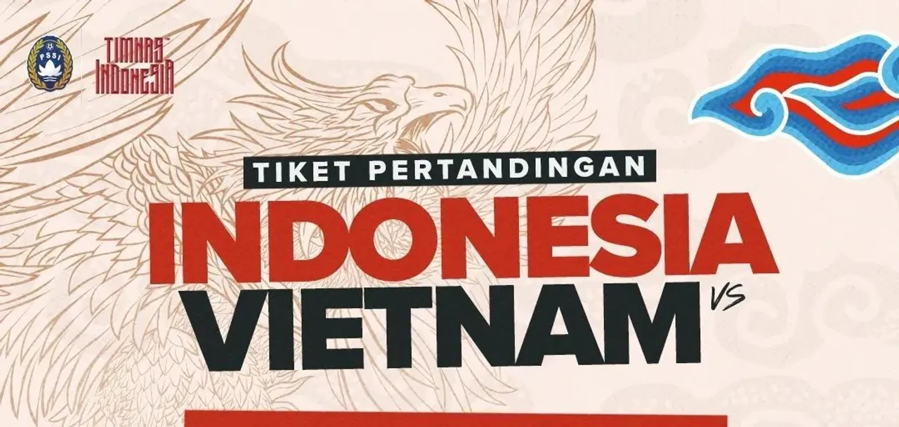 H-1! Tiket Laga Timnas Indonesia vs Vietnam Telah Ludes Terjual