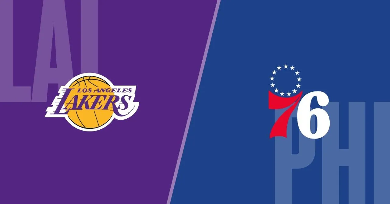 Link Live Streaming NBA LA Lakers vs Philadelphia 76ers, Pukul 09.30 