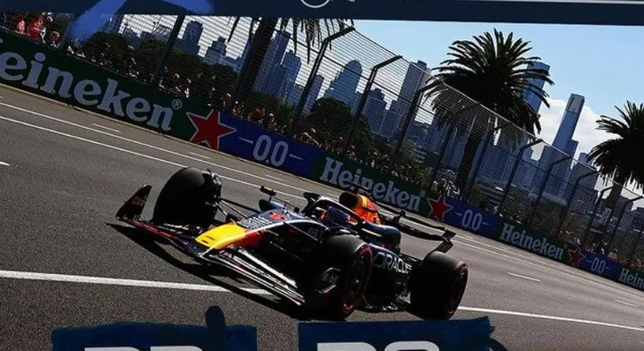 Max Verstappen menempati posisi kedua di sesi latihan bebas kedua (FP2) F1 GP Australia/foto: IG Red Bull Racing.