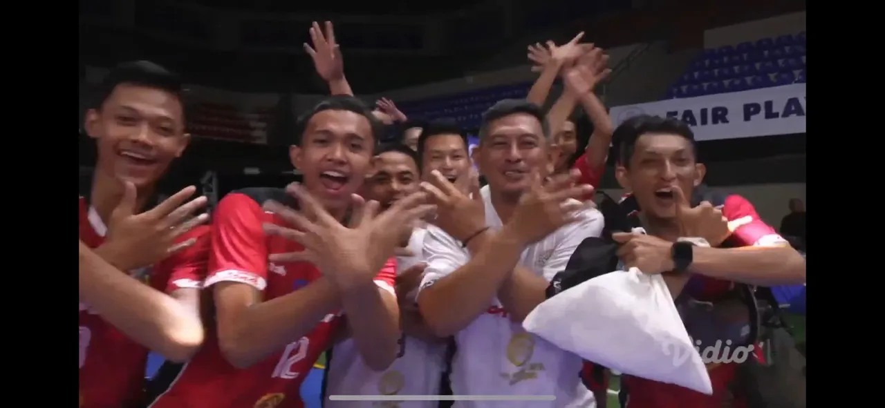 Tectona Bandung Sabet Gelar Juara Nusantara Cup 2024 sektor Putra