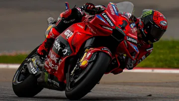 Crash dengan Marquez di MotoGP Portugal, Bagnaia: Tak Ada yang Salah