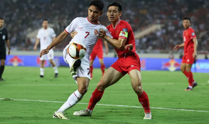 Rating Timnas Indonesia vs Arab Saudi: Marselino Ferdinan Menyala