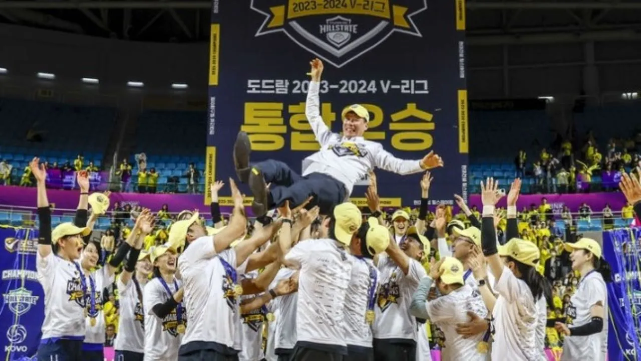 Juara V-League, Kang Seong-hyung Ucapkan Terimakasih