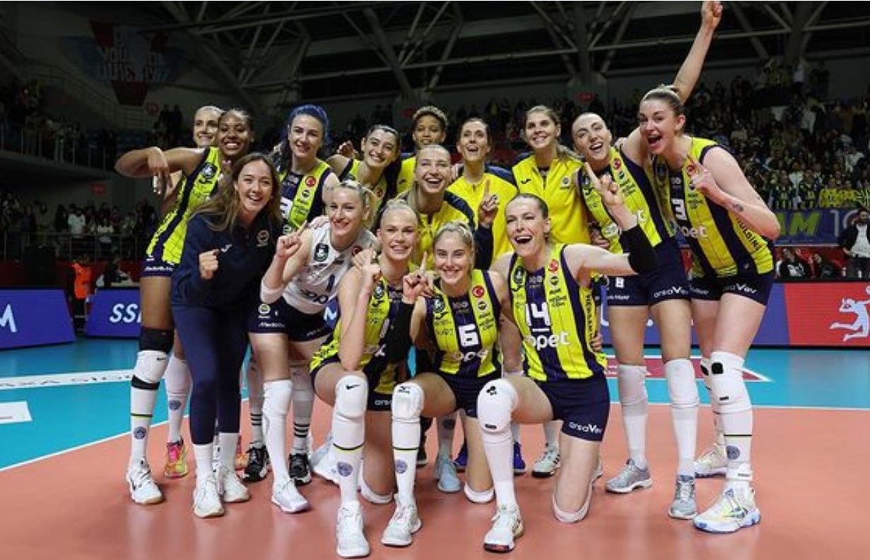 Fenerbahce sukses ke final Sultanlar Ligi untuk keempat kalinya secara beruntun/foto: IG Fenerbahce Opet.