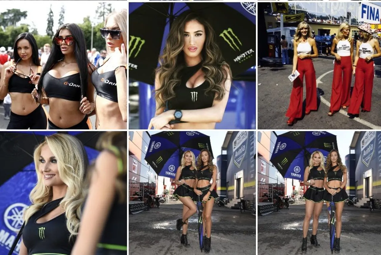 Grid Girls di MotoGP (instagram.com/gridgirlscom)
