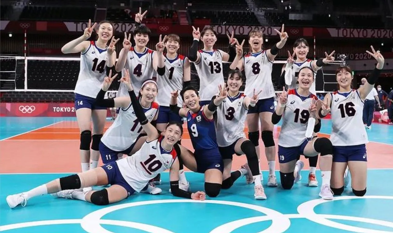 Timnas voli putri Korea Selatan era di Olimpiade 2020 Tokyo/foto: IG Kim Yeon-koung.
