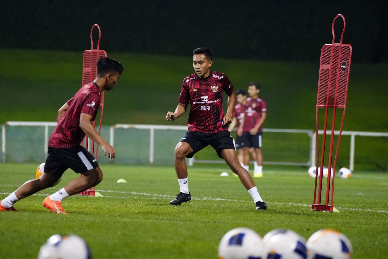 Timnas Indonesia U-23 Menggelar Latihan Intens Jelang Uji Coba Lawan Arab Saudi