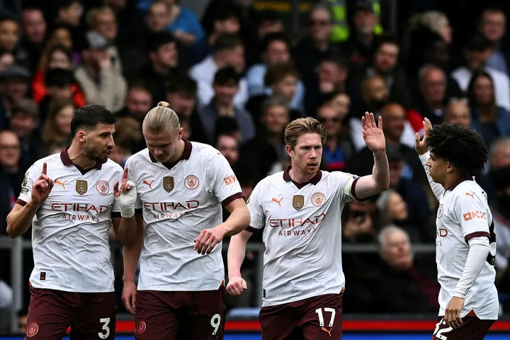 Manchester City Mengalahkan Crystal Palace 4-2, Sabtu (6/4/2024)