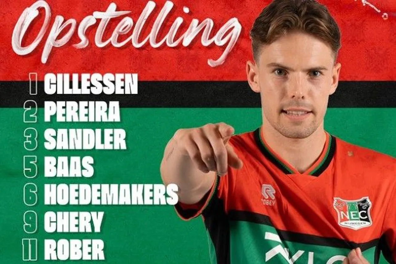 Susunan Pemain NEC Nijmegen vs Vitesse, Nama Calvin Verdonk Hilang