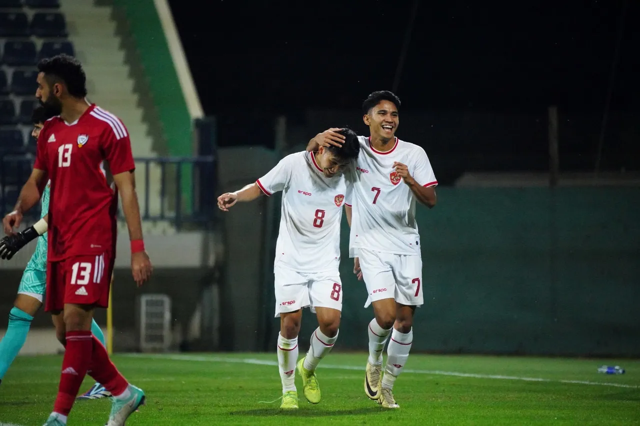 Sukses Timnas Indonesia Hajar UEA Kejutkan Rival Piala Asia U-23