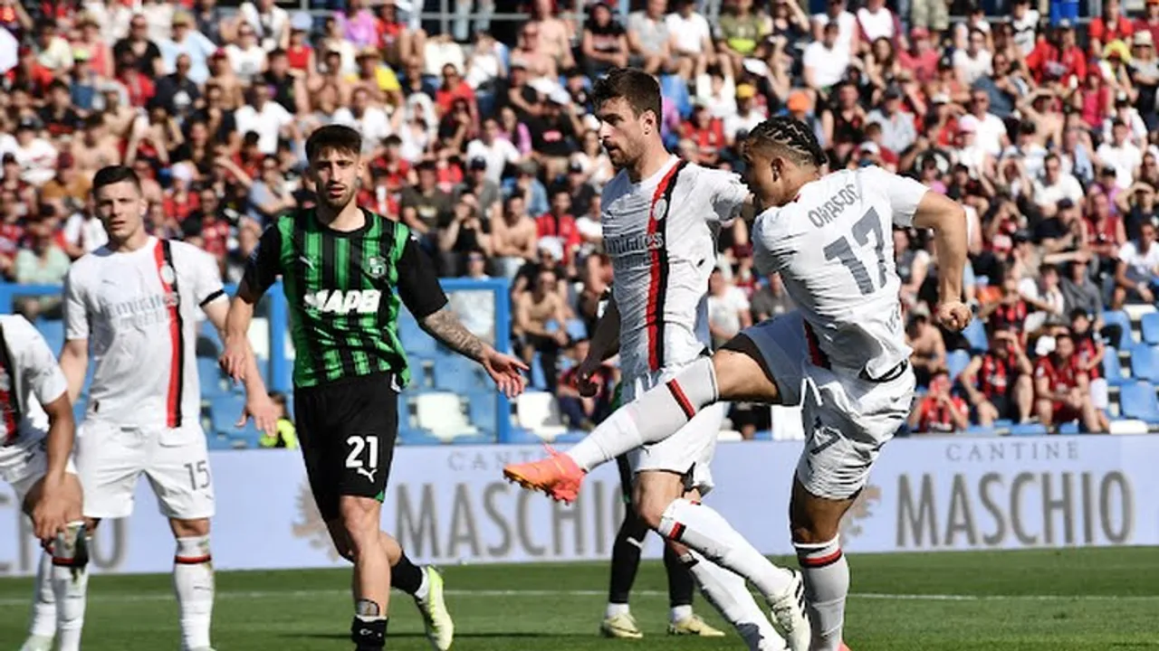 Statistik Sassuolo vs AC Milan: Hujan Gol, Tak Ada Pemenang