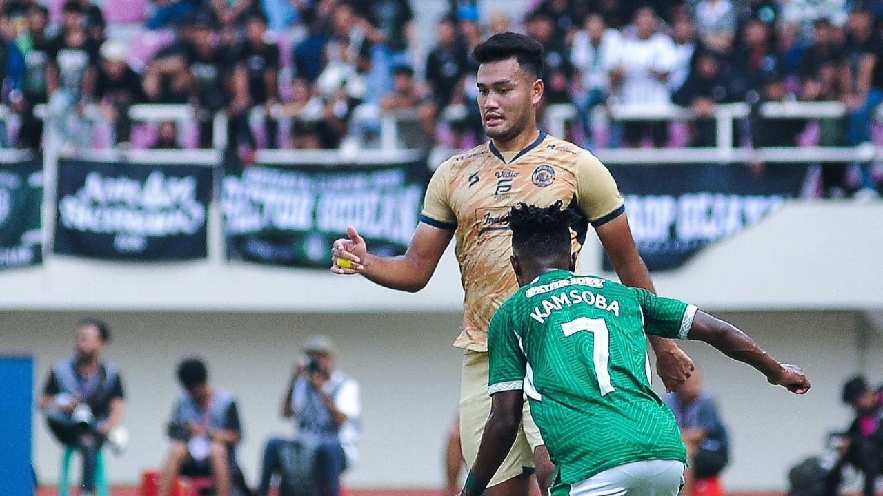 PSS vs Arema FC di pertandingan Liga 1/ X Arema FC