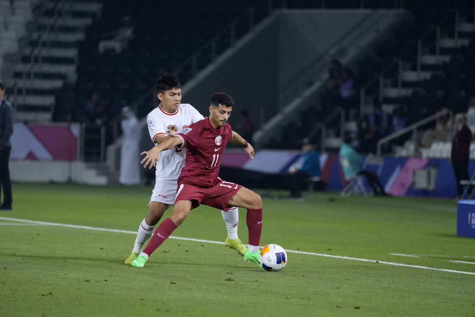 Timnas Indonesia U-23 Kalah 0-2 Lawan Qatar di Grup A Piala Asia U-23