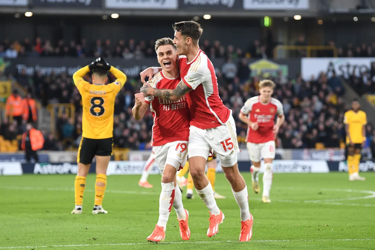 Statistik Wolves vs Arsenal: Meriam London Rebut Puncak Lagi!