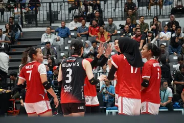 Red Sparks Menangkan Laga Fun Volleyball Melawan Indonesia All Stars