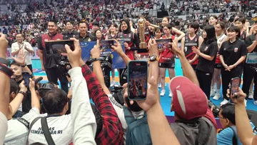 Kagum Atmosfer Fun Volleyball, KOVO Gelar Laga V-League di Indonesia?