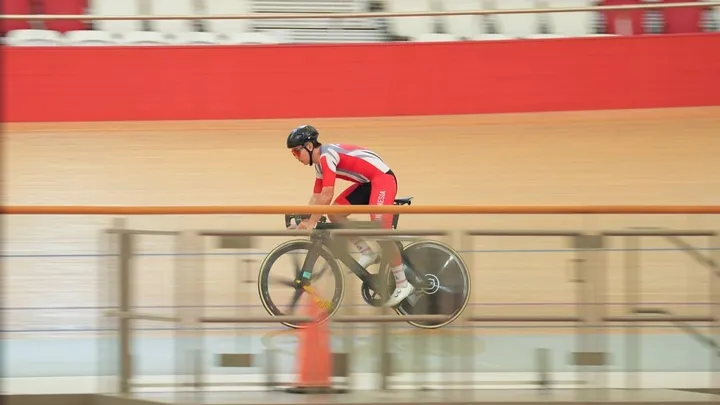 Bernard Benyamin van Aert, pebalap sepeda Indonesia/ NOC Indonesia