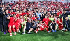 selebrasi timnas indonesia u-23.jpg - Berikut adalah daftar tim yang sudah memastikan lolos ke ronde ketiga Kualifikasi Piala Dunia 2026 zona Asia sejauh ini termasuk timnas Indonesia.