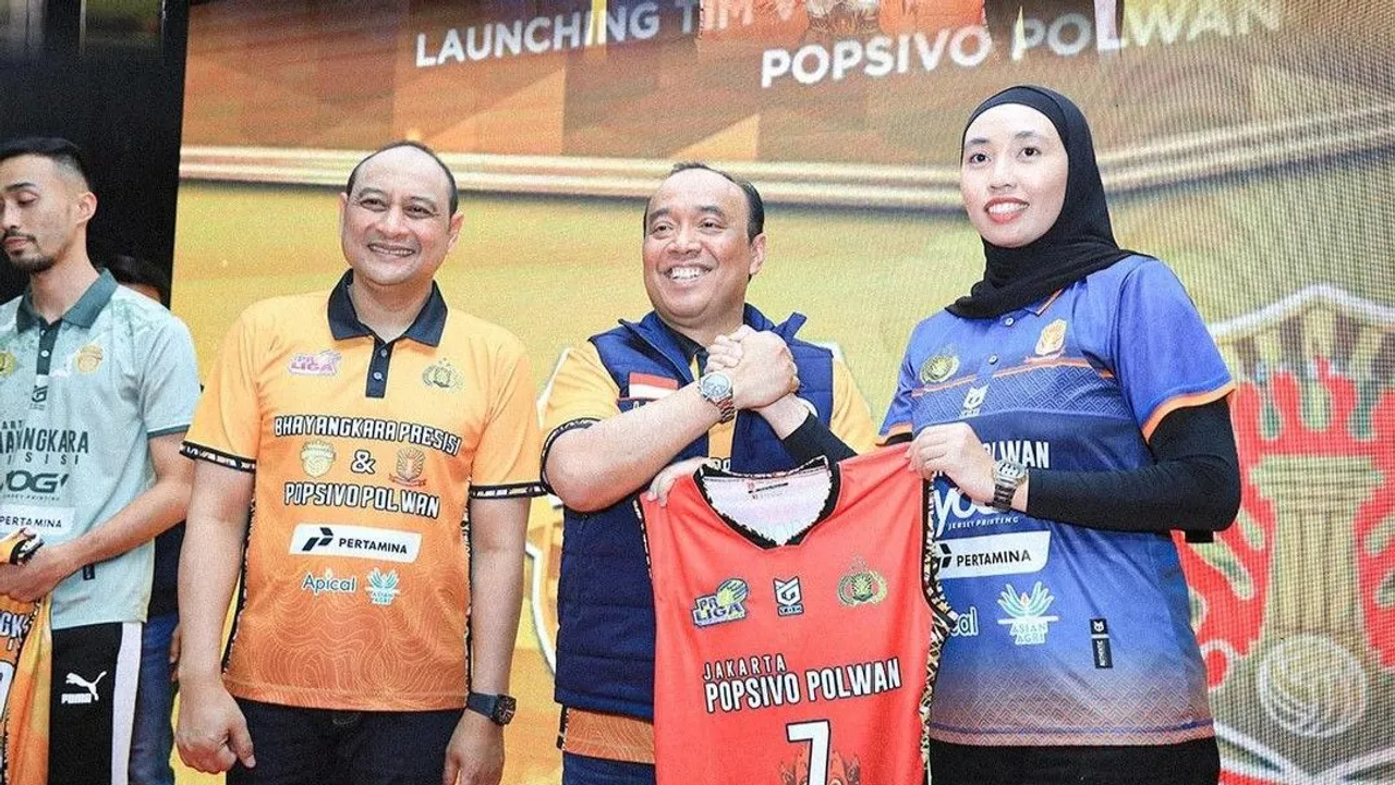 Daftar Pemain & Nomor Punggung Jakarta Popsivo Polwan di Proliga 2024