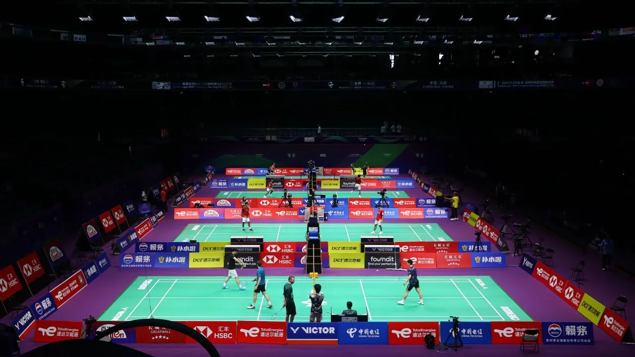 Latihan perdana Tim Thomas dan Uber 2024/ Humas PBSI