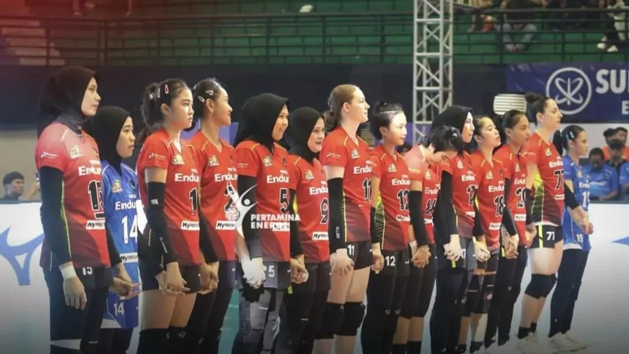 Jakarta Pertamina Enduro, Proliga 2024 Hari Pertama (Sumber Foto: Instagram @volleymotion.ina)