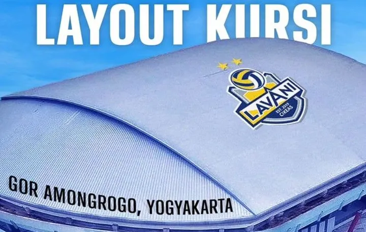 Layout kursi GOR Amongrogo Yogyakarta untuk Proliga 2024/foto: IG Jakarta Lavani.