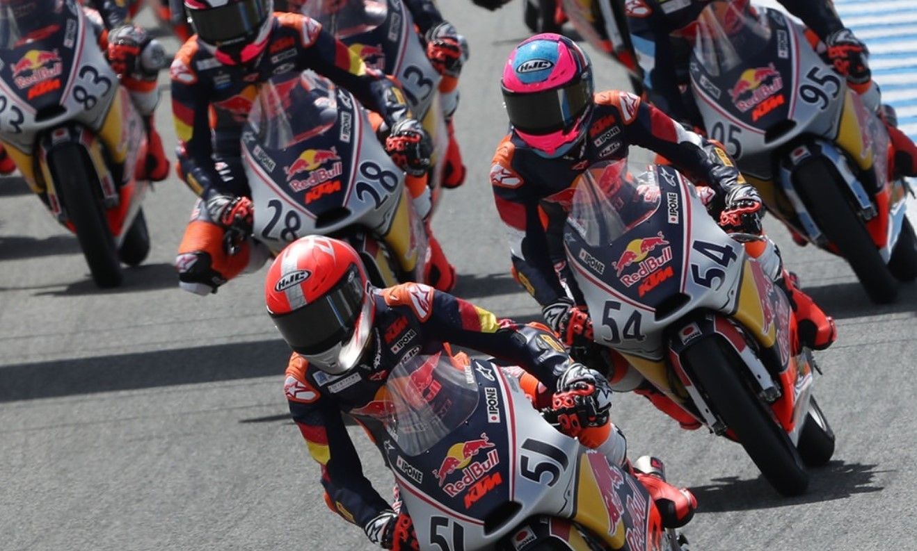 Veda Ega Pratama debut di Red Bull Rookies Cup 2024/foto: Red Bull Rookies Cup.