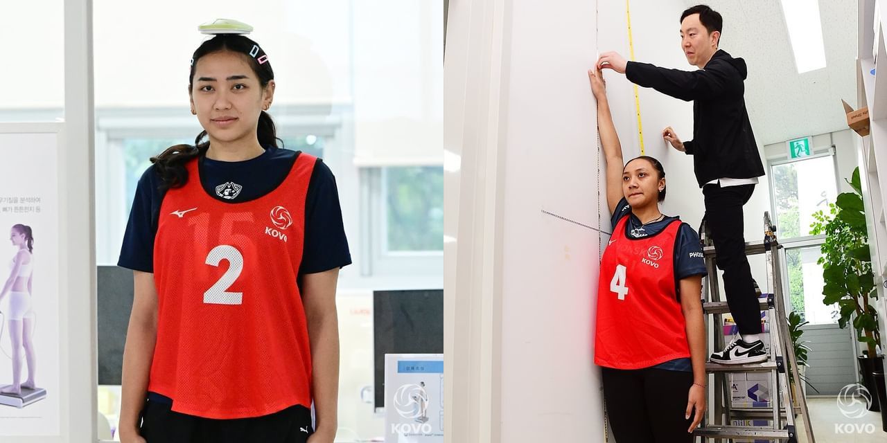 Yolla Yuliana dan Aulia Suci Nurfadilla mengikuti rangkaian try out KOVO 2024/2025/foto: KOVO.