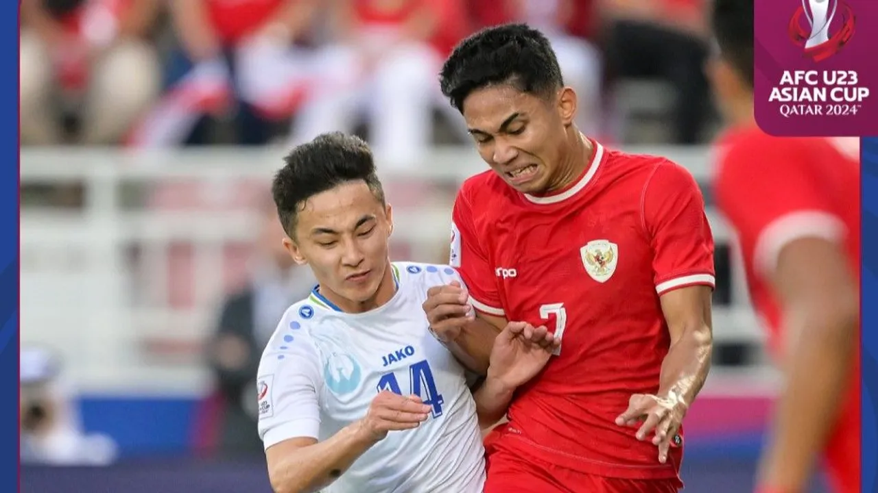 Laga Indonesia U-23 vs Uzbekistan U-23 di Semifinal Piala Asia U-23 2024