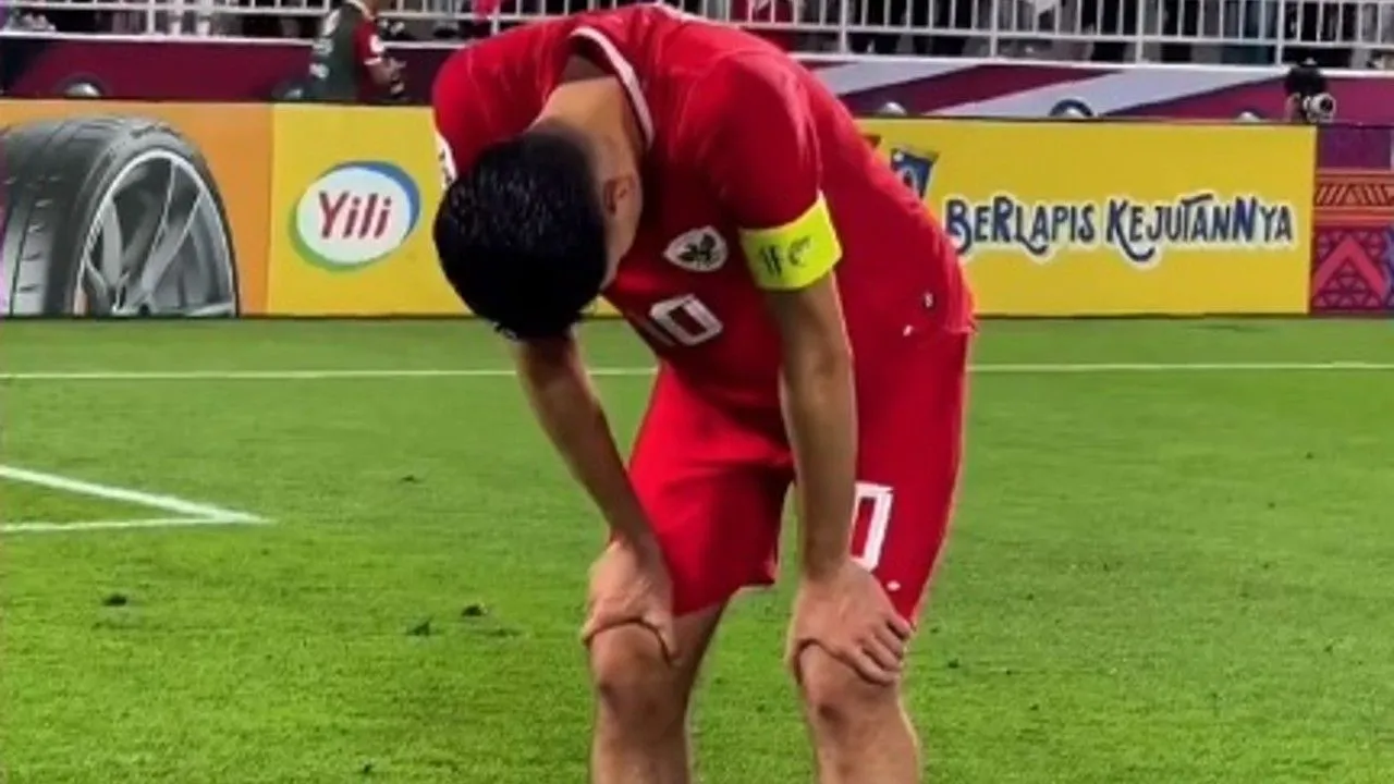 Pemain Timnas Indonesia U-23 Nangis Berjamaah usai Kalah dari Irak