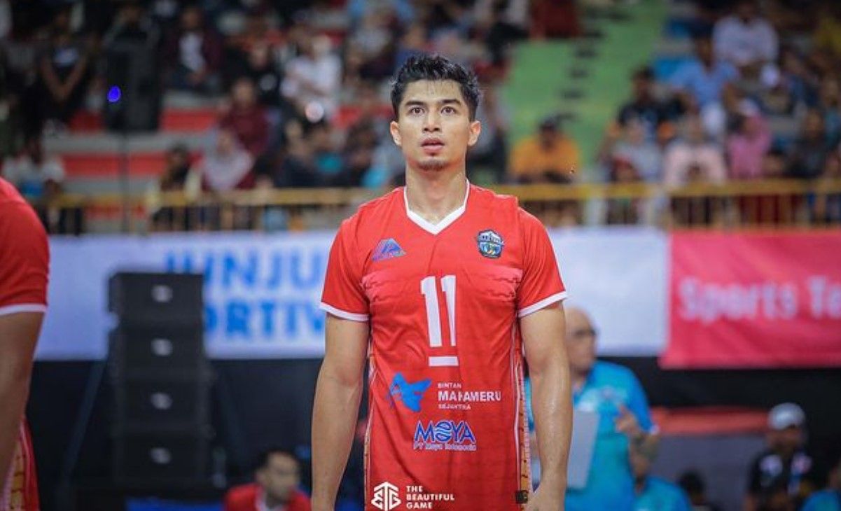 Gunawan Saputra bermain untuk Jakarta Pertamina Pertamax di Proliga 2024/foto: IG Gunawan Saputra.