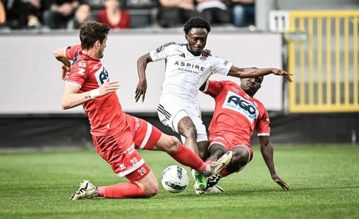 Amadou Keita, pemain Guinea U-23 yang satu tim dengan Shayne Pattynama di KAS Eupen/foto: IG KAS Eupen.