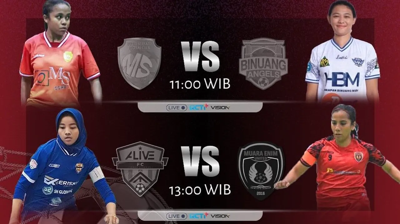 Women  Pro Futsal League 2024 Memasuki Hari Kedua